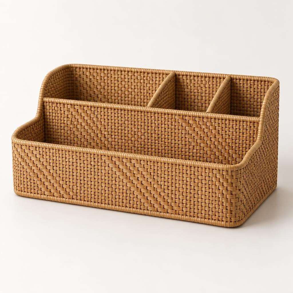 Amber Script Organizer Basket