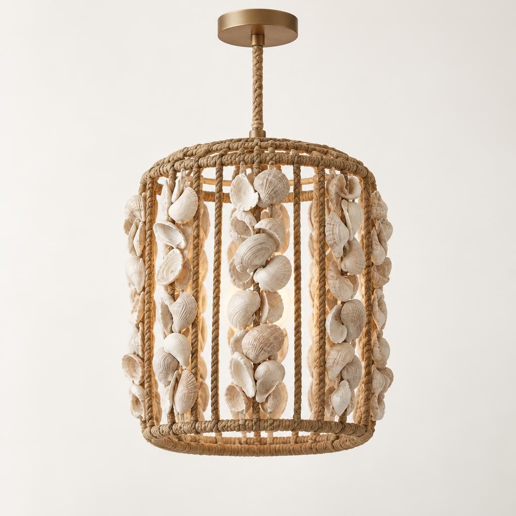 Salt Meadow Shell Pendant