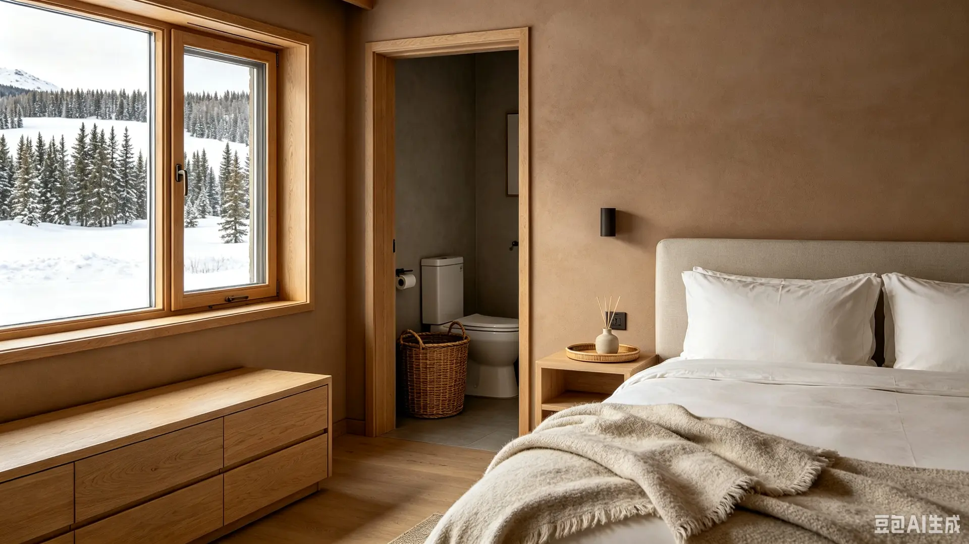 Japandi interior reference for Mollie Aspen, Aspen, USA