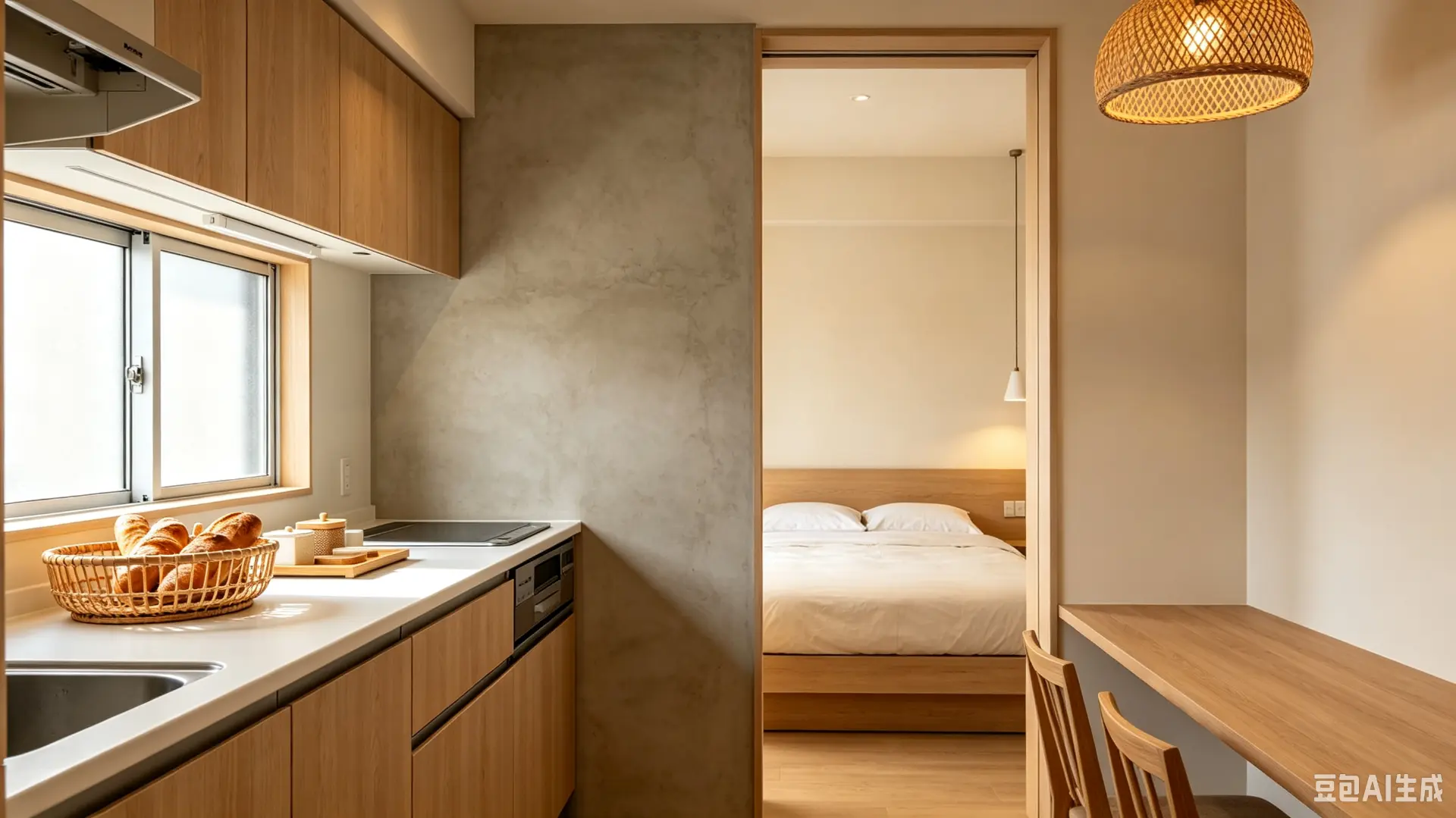 Japandi interior reference for WELLSTAY Osaka Namba Coco chill, Osaka, Japan